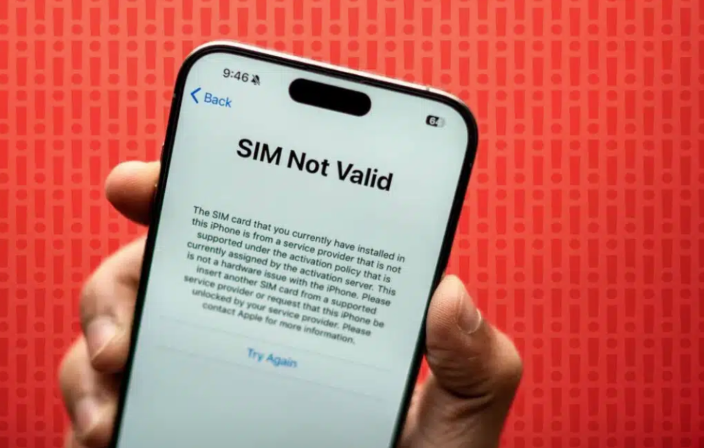 Как исправить ошибку «Недействительная SIM-карта» или «Нет SIM-карты» на iPhone