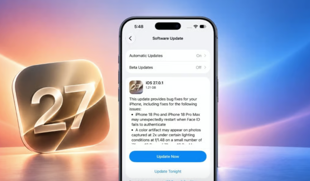 Не удаётся установить обновление iOS 27.0.1 на iPhone? Вот как это исправить!